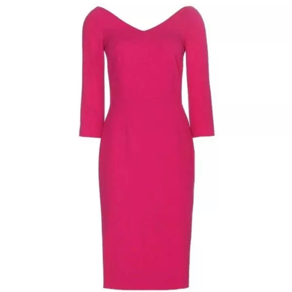 Dolce & Gabbana Fushia Magenta Pink Dress 42 NEW WITH TAGS